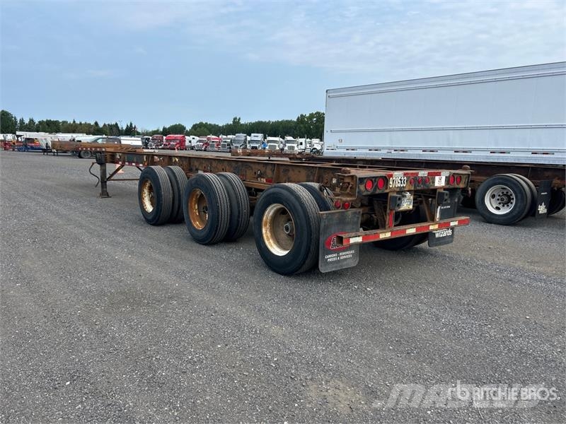 Max Atlas 40 ft Tri/A Extendable Container Trailer 货柜车