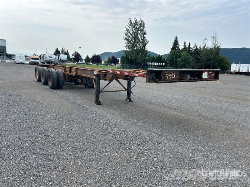 Max Atlas 40 ft Tri/A Extendable Container Trailer 货柜车