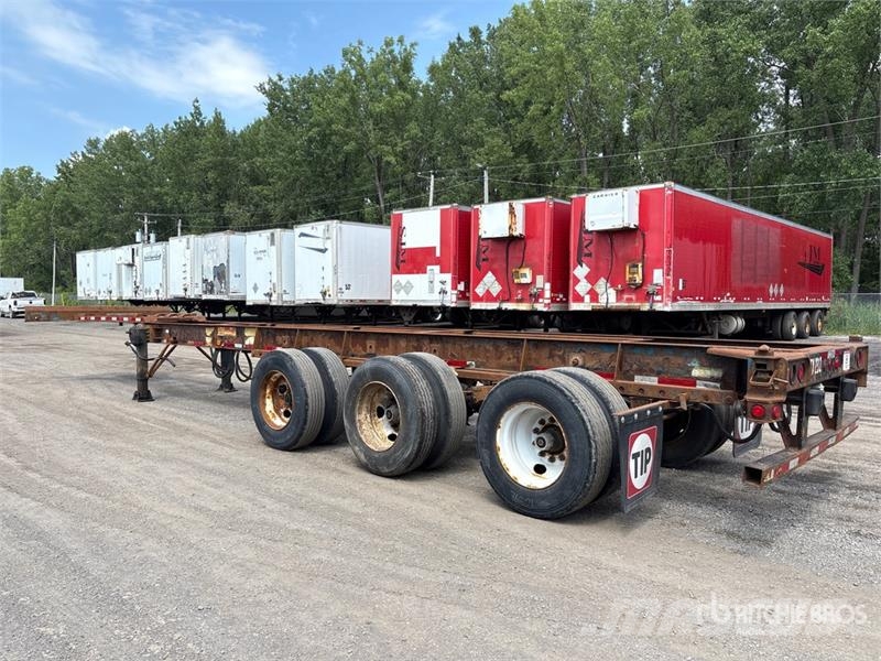 Max Atlas 40 ft Tri/A Extendable Container Trailer Kontajnerové prívesy