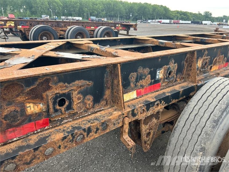 Max Atlas 40 ft Tri/A Extendable Container Trailer 货柜车