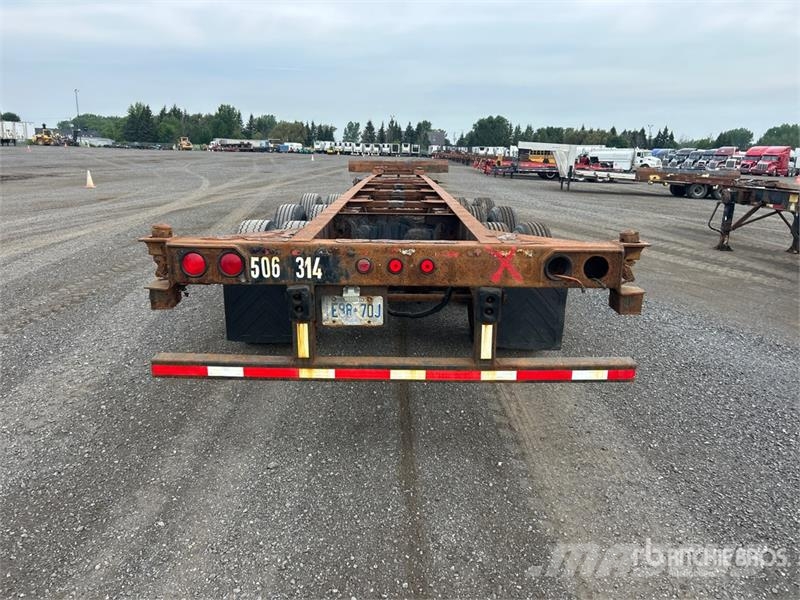 Max Atlas 40 ft Tri/A Extendable Container Trailer 货柜车