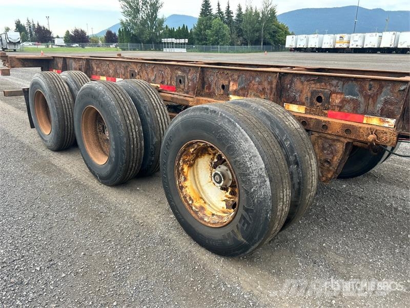 Max Atlas 40 ft Tri/A Extendable Container Trailer 货柜车