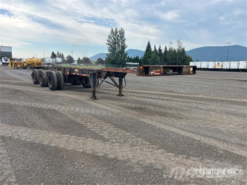 Max Atlas 40 ft Tri/A Extendable Container Trailer 货柜车