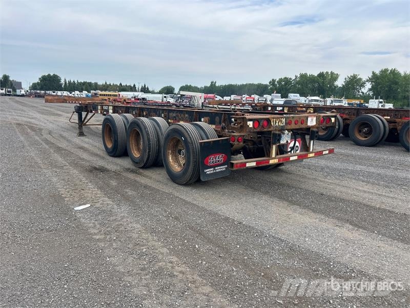 Max Atlas 40 ft Tri/A Extendable Container Trailer 货柜车