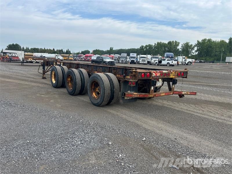 Max Atlas 40 ft Tri/A Extendable Container Trailer 货柜车