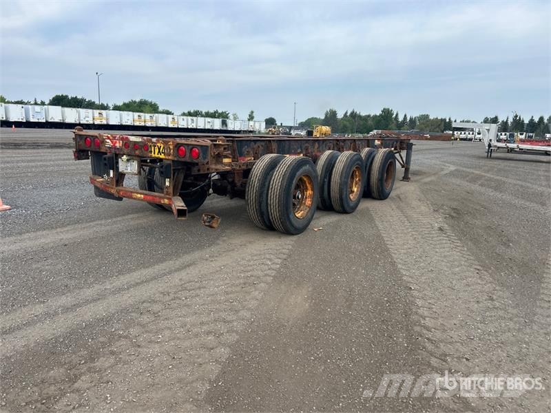 Max Atlas 40 ft Tri/A Extendable Container Trailer 货柜车