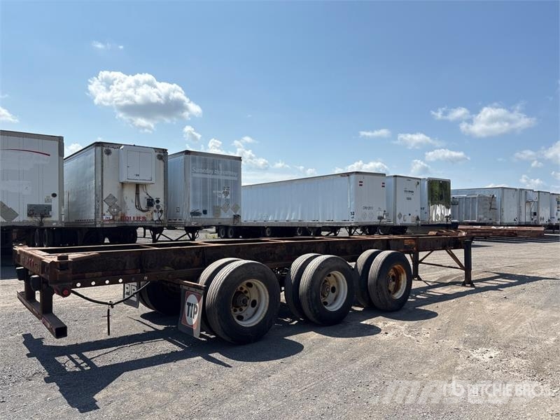 Max Atlas 40 ft Tri/A Extendable Container Trailer مقطورات حاويات