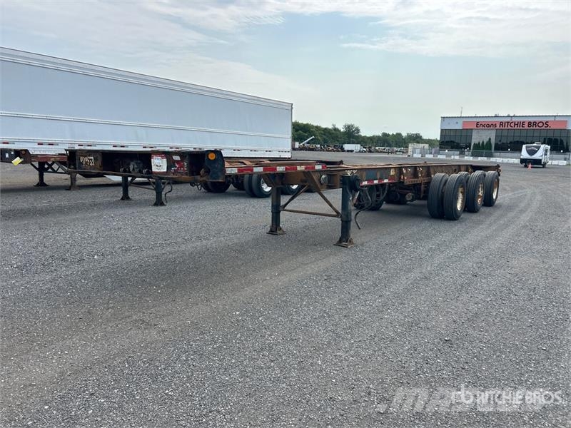 Max Atlas 40 ft Tri/A Extendable Container Trailer 货柜车