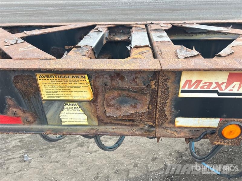 Max Atlas 40 ft Tri/A Extendable Container Trailer 货柜车
