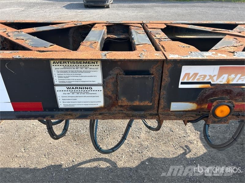 Max Atlas 40 ft Tri/A Extendable Container Trailer 货柜车