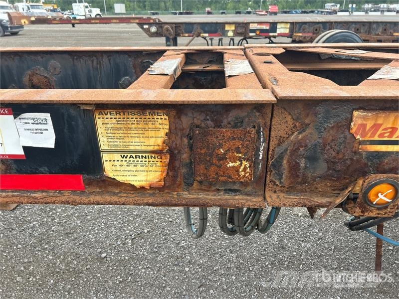 Max Atlas 40 ft Tri/A Extendable Container Trailer 货柜车