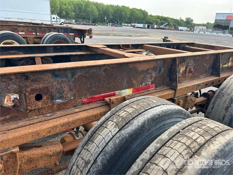 Max Atlas 40 ft Tri/A Extendable Container Trailer Remolques portacontenedores