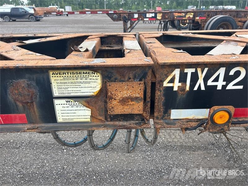 Max Atlas 40 ft Tri/A Extendable Container Trailer 货柜车