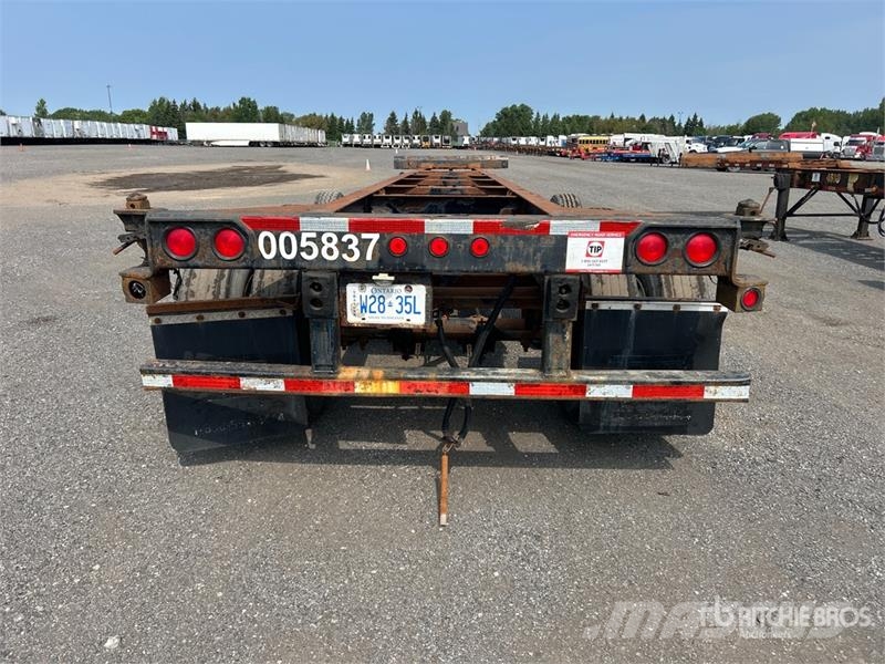 Max Atlas 40 ft Tri/A Extendable Container Trailer Remolques portacontenedores
