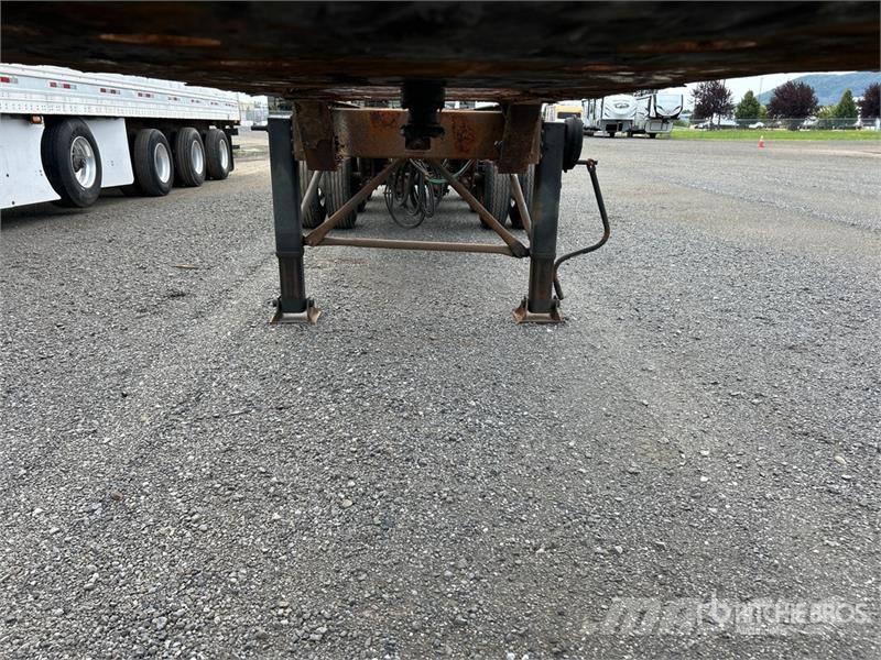 Max Atlas 40 ft Tri/A Extendable Container Trailer Remolques portacontenedores