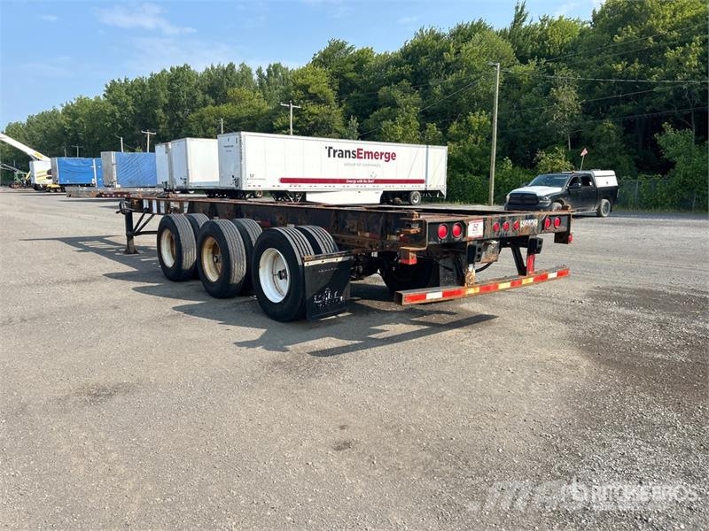 Max Atlas 40 ft Tri/A Extendable Container Trailer 货柜车