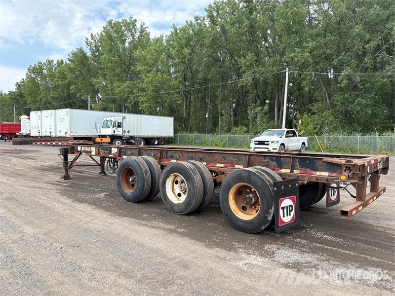 Max Atlas 40 ft Tri/A Extendable Container Trailer Kontajnerové prívesy