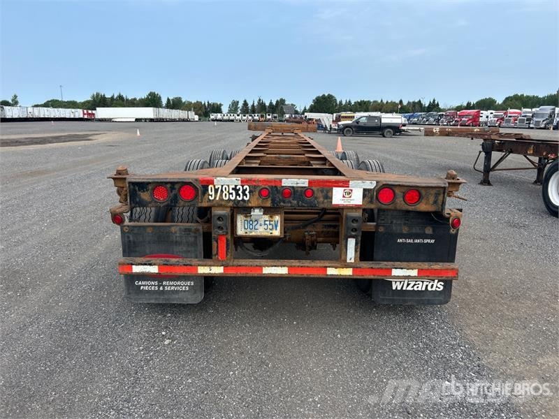 Max Atlas 40 ft Tri/A Extendable Container Trailer 货柜车