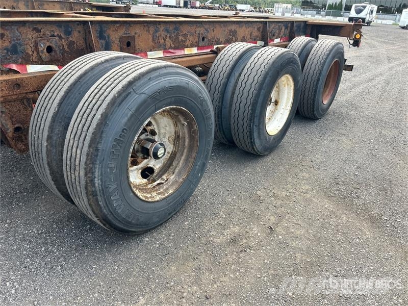 Max Atlas 40 ft Tri/A Extendable Container Trailer Remolques portacontenedores