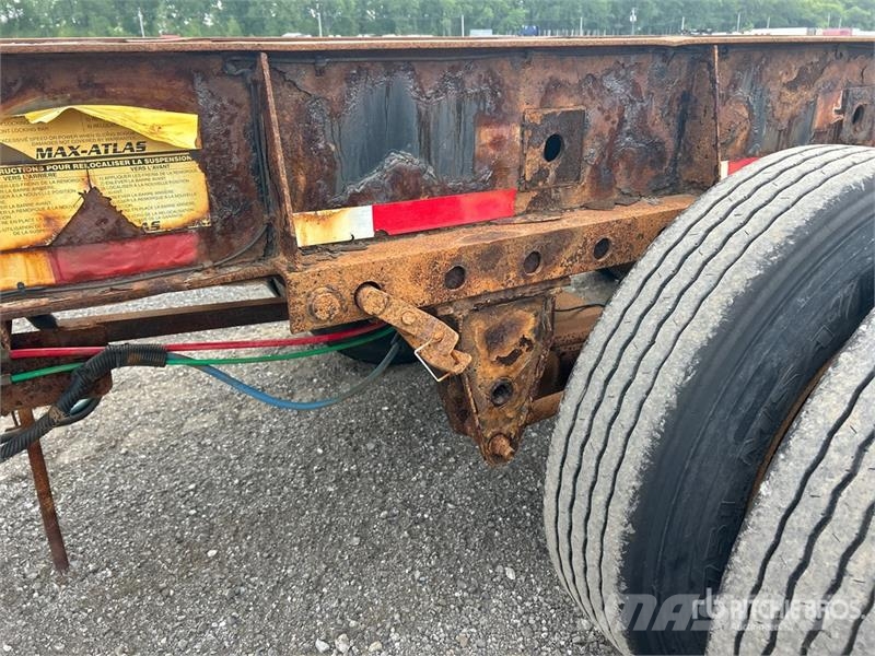 Max Atlas 40 ft Tri/A Extendable Container Trailer 货柜车