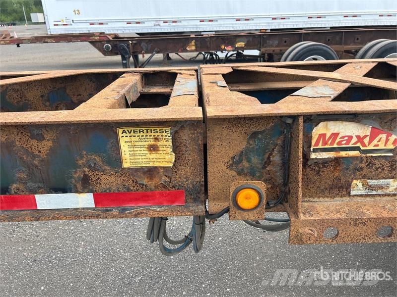Max Atlas 40 ft Tri/A Extendable Container Trailer 货柜车