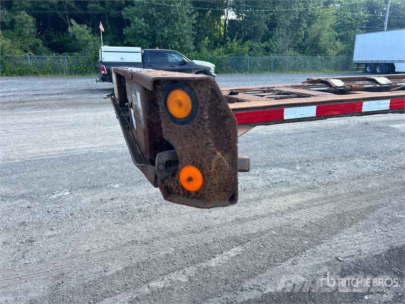 Max Atlas 40 ft Tri/A Extendable Container Trailer Containerhenger