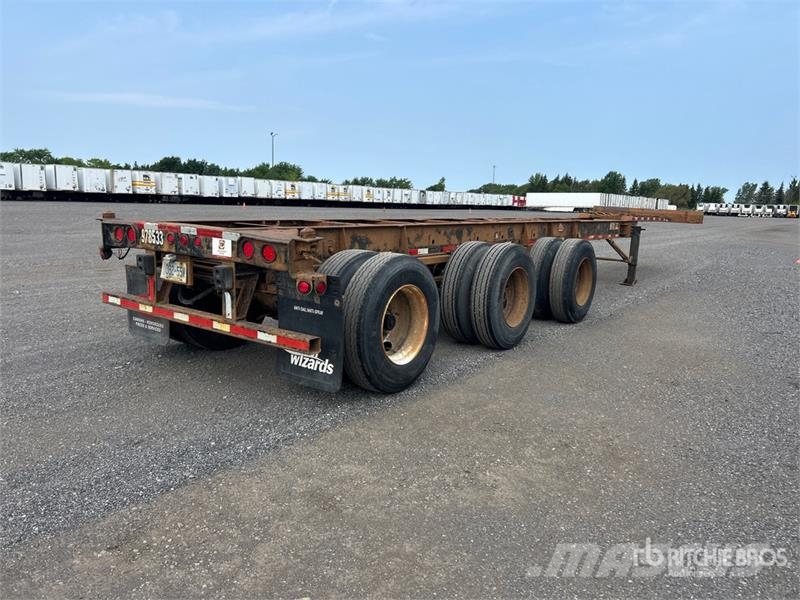 Max Atlas 40 ft Tri/A Extendable Container Trailer 货柜车