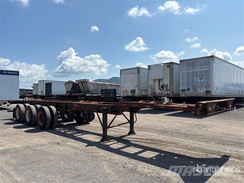 Max Atlas 40 ft Tri/A Extendable Container Trailer مقطورات حاويات