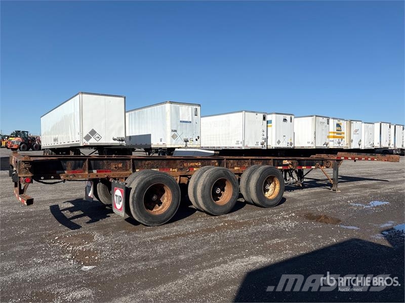 Max Atlas 40 ft Tri/A Extendable Container Trailer Remolques portacontenedores