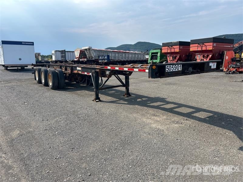 Max Atlas 40 ft Tri/A Extendable Container Trailer 货柜车