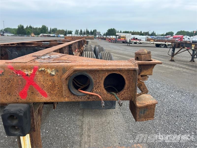 Max Atlas 40 ft Tri/A Extendable Container Trailer 货柜车