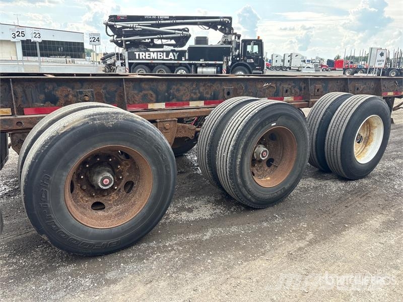 Max Atlas 40 ft Tri/A Extendable Container Trailer Kontajnerové prívesy