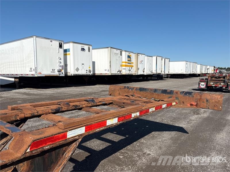 Max Atlas 40 ft Tri/A Extendable Container Trailer Remolques portacontenedores
