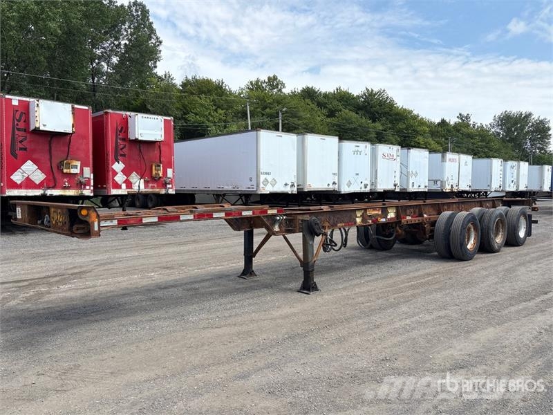 Max Atlas 40 ft Tri/A Extendable Container Trailer Kontajnerové prívesy