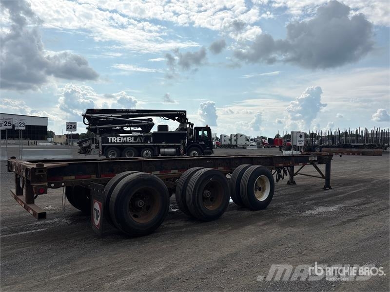 Max Atlas 40 ft Tri/A Extendable Container Trailer Kontajnerové prívesy