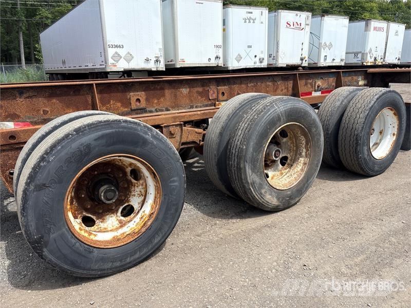 Max Atlas 40 ft Tri/A Extendable Container Trailer Kontajnerové prívesy