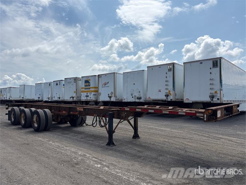 Max Atlas 40 ft Tri/A Extendable Container Trailer Kontajnerové prívesy