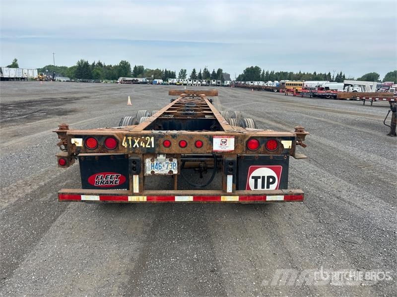 Max Atlas 40 ft Tri/A Extendable Container Trailer 货柜车
