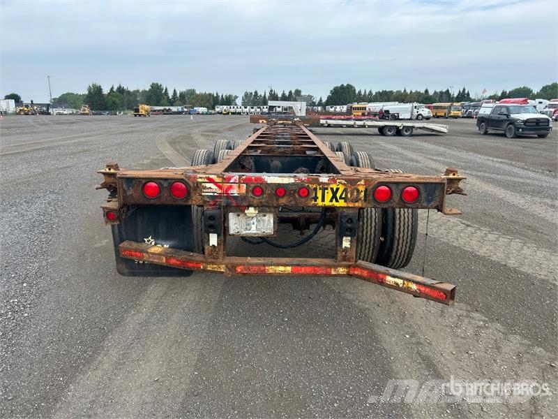Max Atlas 40 ft Tri/A Extendable Container Trailer 货柜车