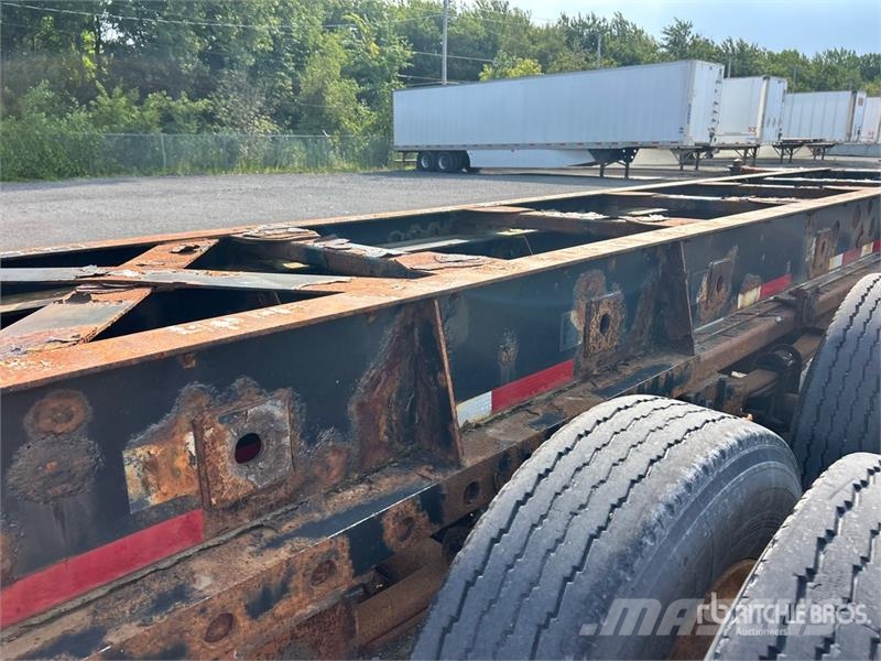 Max Atlas 40 ft Tri/A Extendable Container Trailer 货柜车