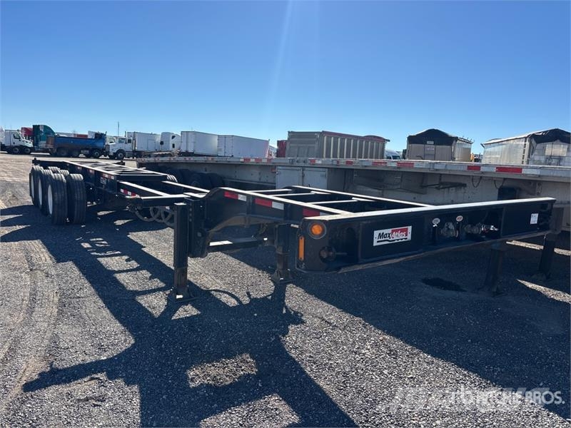 Max Atlas CCX Tri/A Extendable Container Trailer مقطورات حاويات