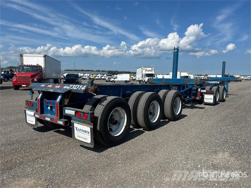 Max Atlas Super B-Train Container Trailer Containerhenger