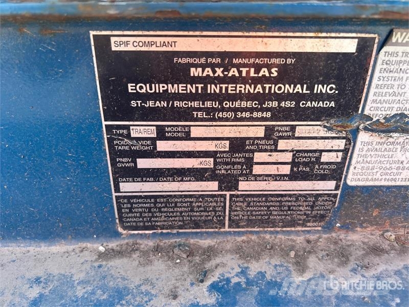 Max Atlas Super B-Train Container Trailer Containerhenger