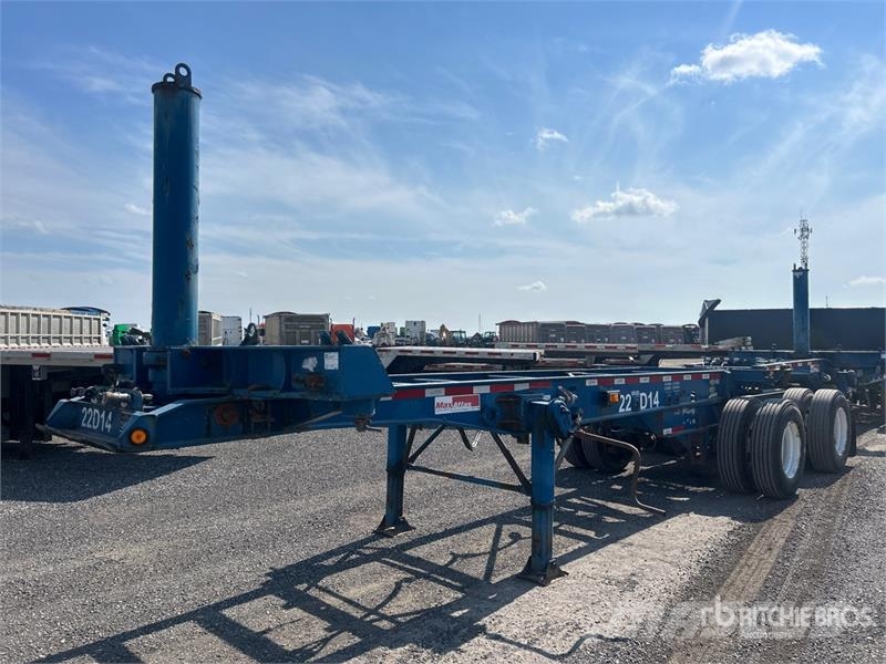 Max Atlas Super B-Train Container Trailer Containerhenger