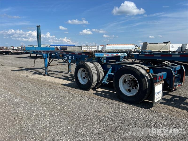 Max Atlas Super B-Train Container Trailer Containerhenger