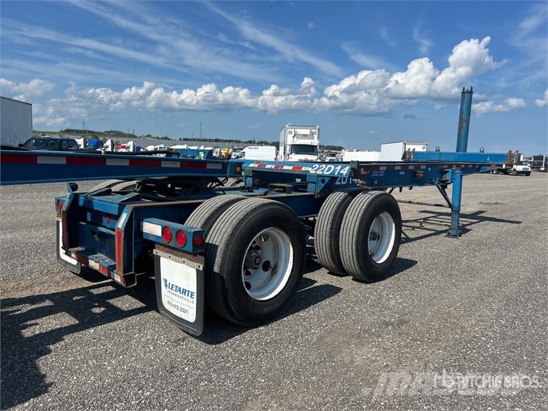 Max Atlas Super B-Train Container Trailer Containerhenger