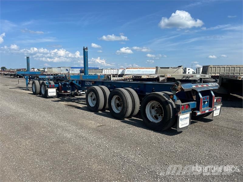 Max Atlas Super B-Train Container Trailer Containerhenger