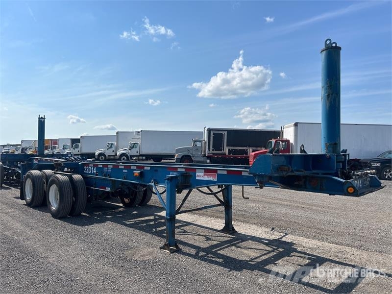 Max Atlas Super B-Train Container Trailer Containerhenger