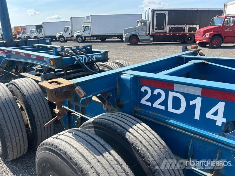 Max Atlas Super B-Train Container Trailer Containerhenger