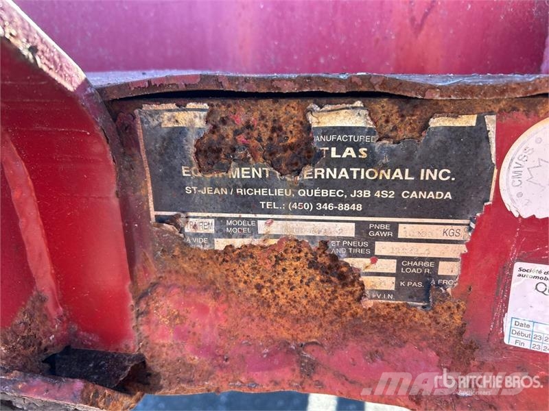 Max Atlas T/A Container Trailer Remolques portacontenedores
